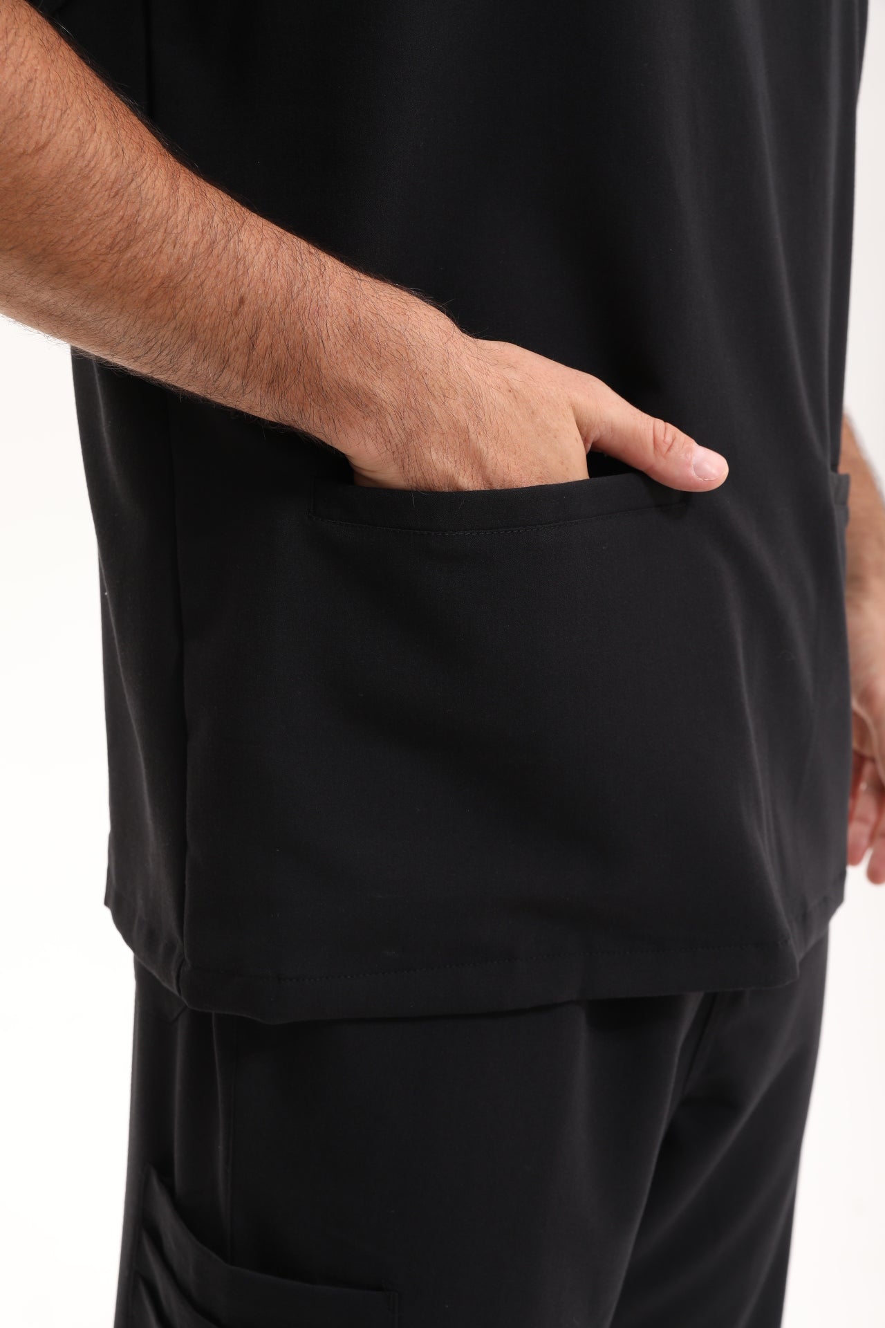 Rise Scrub Top - Onyx