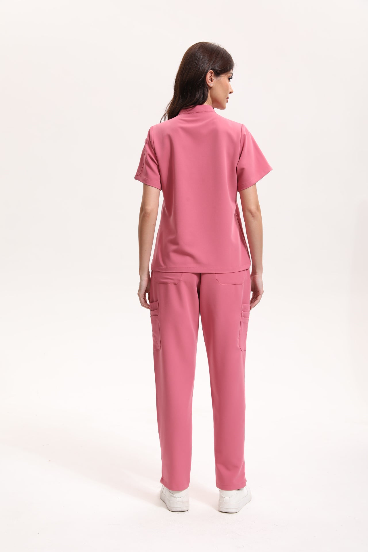 Dawn Scrub Pant - Flamingo