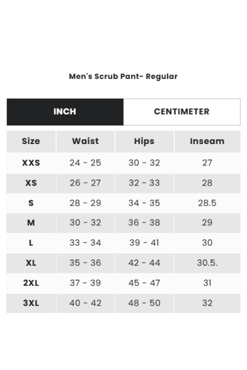 Rise Scrub Pant -Navy