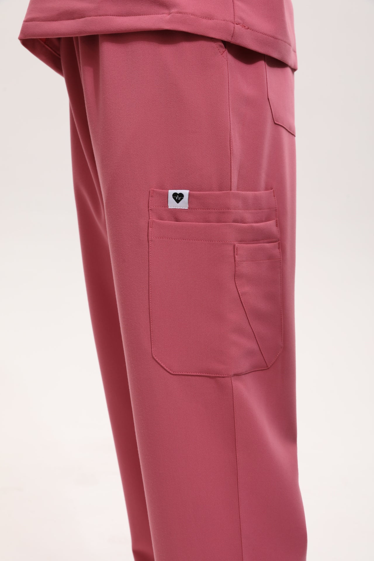 Dawn Scrub Pant - Flamingo